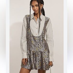 NWT Retail $158 size XL Anthropologie. Twofer Flounce mini dress.